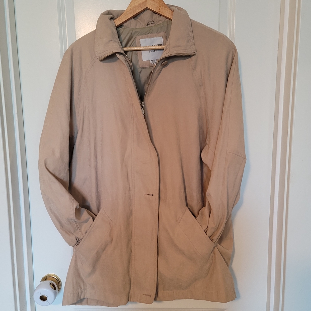 Larry Levine kaki sport jacket for men sz Medium